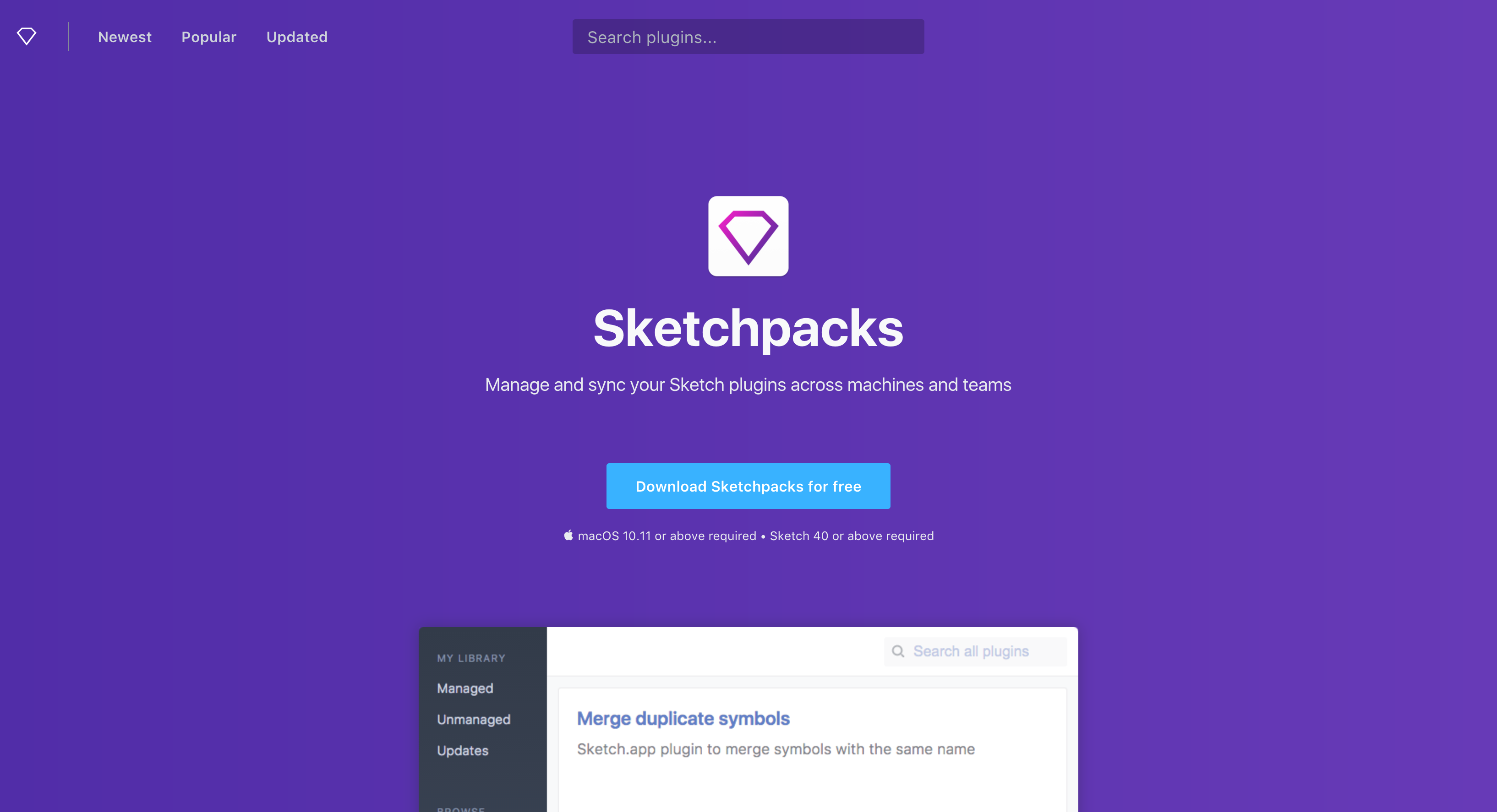 Sketchのプラグイン管理は Sketchpacks がおすすめ Web Design Trends