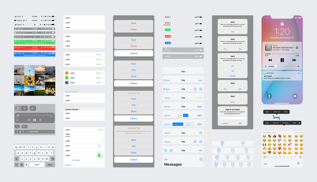 Uiデザイナー必見 おすすめのios向けuiキット デザイン素材36選 Web Design Trends