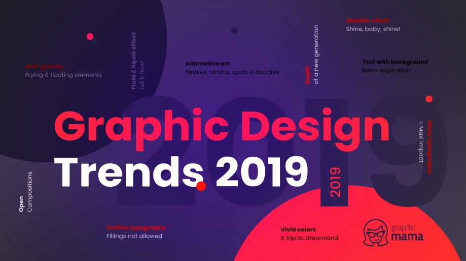 19年に流行するグラフィックデザインの最新トレンド12個まとめ Web Design Trends