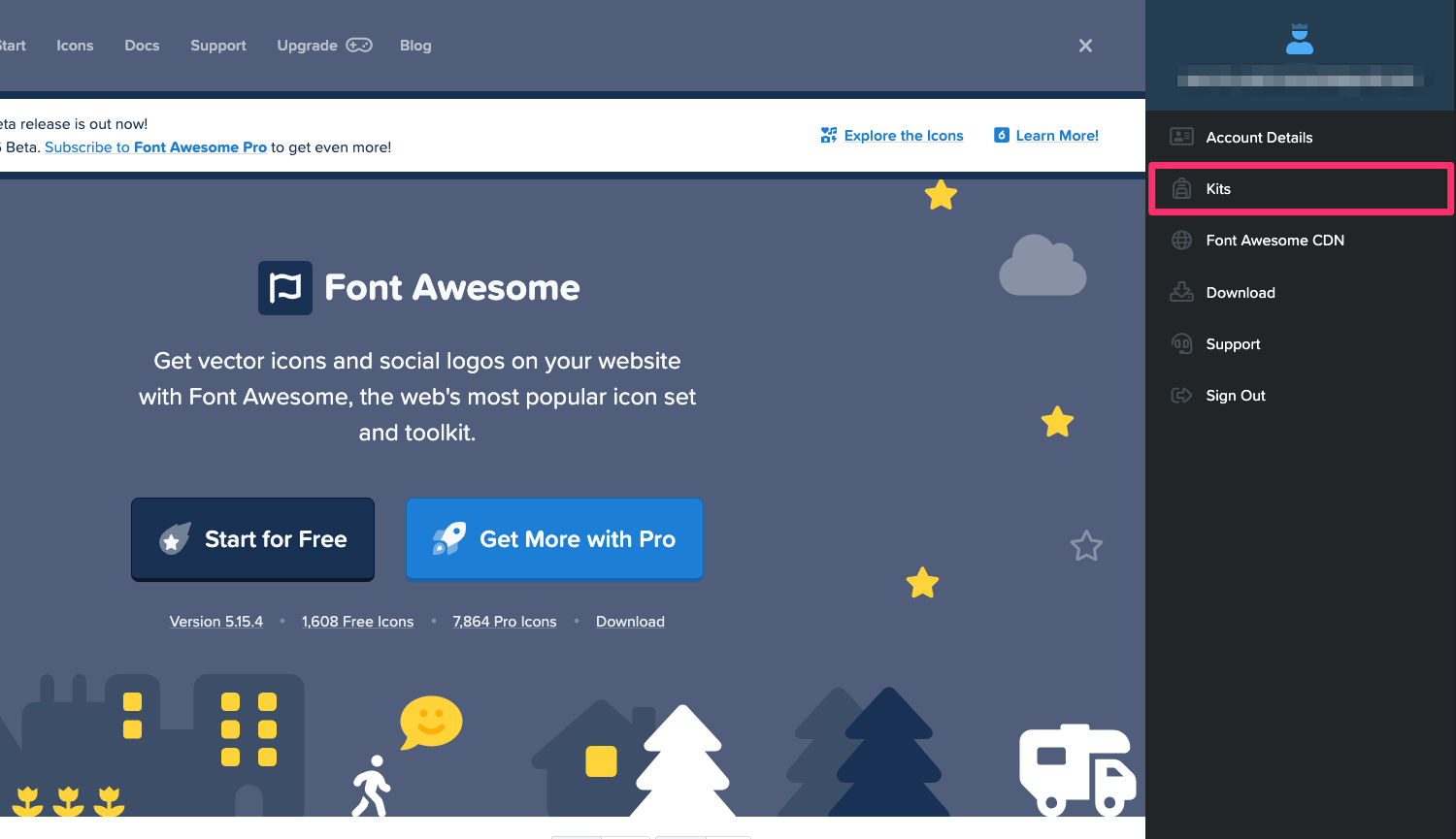 Font awesome cdn
